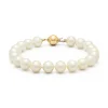 Diamond Point Geelgouden Armbanden|Parel Armbanden<Geelgouden parelarmband Rivièra