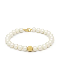 Diamond Point Geelgouden Armbanden|Parel Armbanden<Geelgouden parelarmband Rivièra