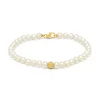 Diamond Point Geelgouden Armbanden|Parel Armbanden<Geelgouden parelarmband Rivièra