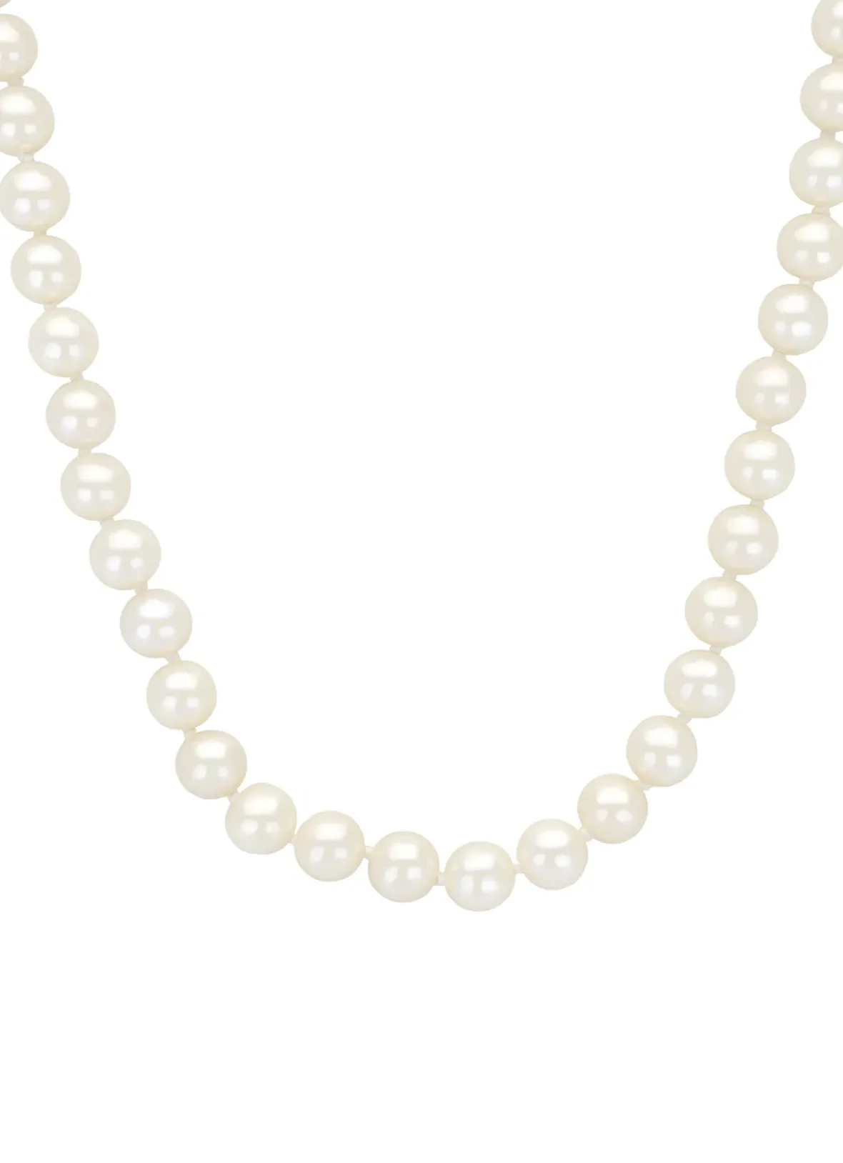 Diamond Point Geelgouden Colliers|Parelkettingen<Geelgouden parelketting Rivièra