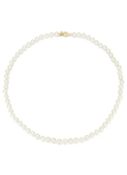 Diamond Point Geelgouden Colliers|Parelkettingen<Geelgouden parelketting Rivièra