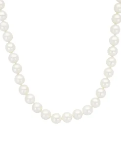 Diamond Point Geelgouden Colliers|Parelkettingen<Geelgouden parelketting Rivièra