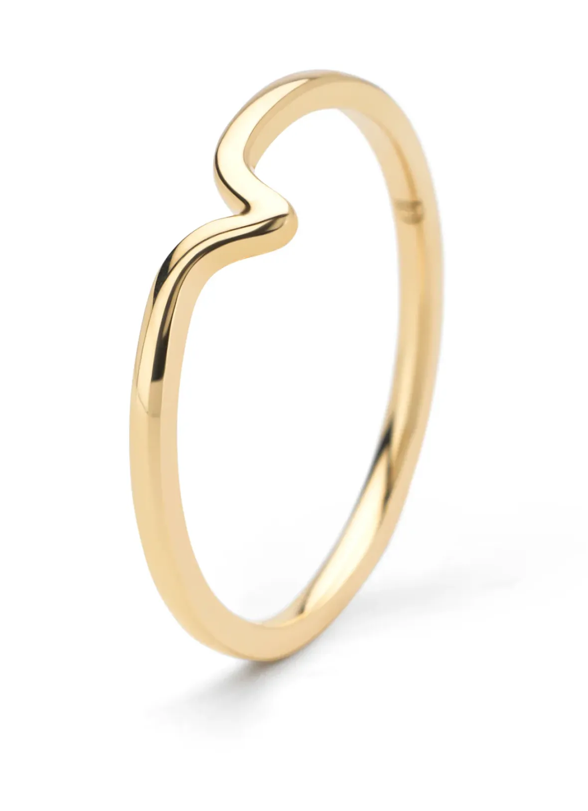 Diamond Point Geelgouden Ringen|Fijne Ringen<Geelgouden ring Cosmic