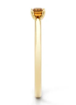 Diamond Point Geelgouden Ringen|Ringen Met Kleurstenen<Geelgouden ring, 0.18 ct citrien, Joy