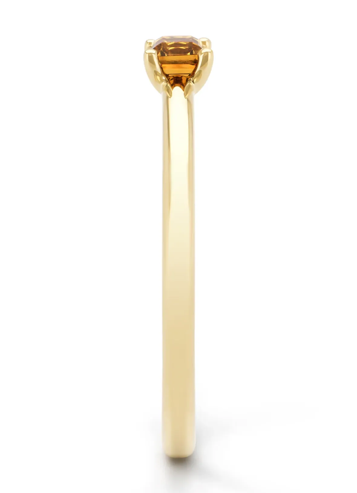 Diamond Point Geelgouden Ringen|Ringen Met Kleurstenen<Geelgouden ring, 0.18 ct citrien, Joy