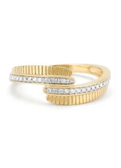 Diamond Point Geelgouden Ringen|Diamanten Ringen<Geelgouden ring, 0.11 ct diamant, Alliance