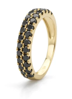 Diamond Point Geelgouden Ringen|Diamanten Ringen<Geelgouden ring, 1.17 ct diamant, Ensemble