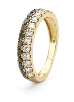 Diamond Point Geelgouden Ringen|Diamanten Ringen<Geelgouden ring, 1.07 ct diamant, Ensemble