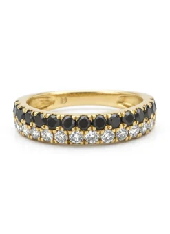 Diamond Point Geelgouden Ringen|Diamanten Ringen<Geelgouden ring, 1.07 ct diamant, Ensemble