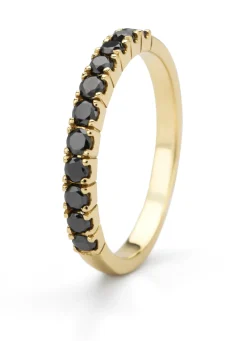 Diamond Point Geelgouden Ringen|Diamanten Ringen<Geelgouden ring, 0.45 ct diamant, Ensemble