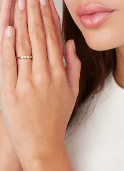 Diamond Point Geelgouden Ringen|Diamanten Ringen<Geelgouden ring, 0.15 ct diamant, Hearts & Arrows