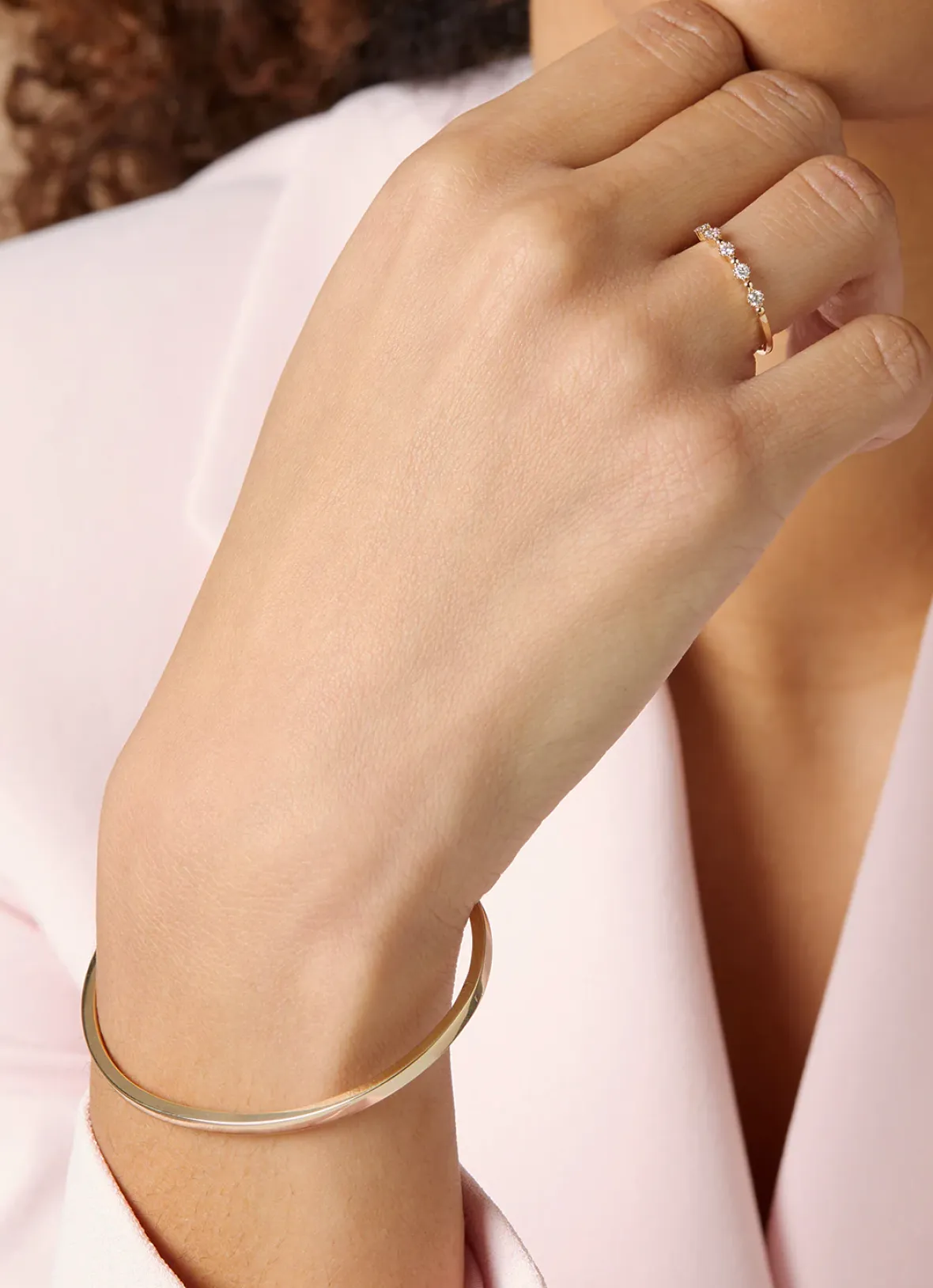 Diamond Point Geelgouden Ringen|Diamanten Ringen<Geelgouden ring, 0.17 ct diamant, Joy