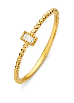 Diamond Point Geelgouden Ringen|Diamanten Ringen<Geelgouden ring, 0.05 ct diamant, Joy