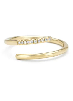 Diamond Point Geelgouden Ringen|Diamanten Ringen<Geelgouden ring, 0.04 ct diamant, La Dolce Vita