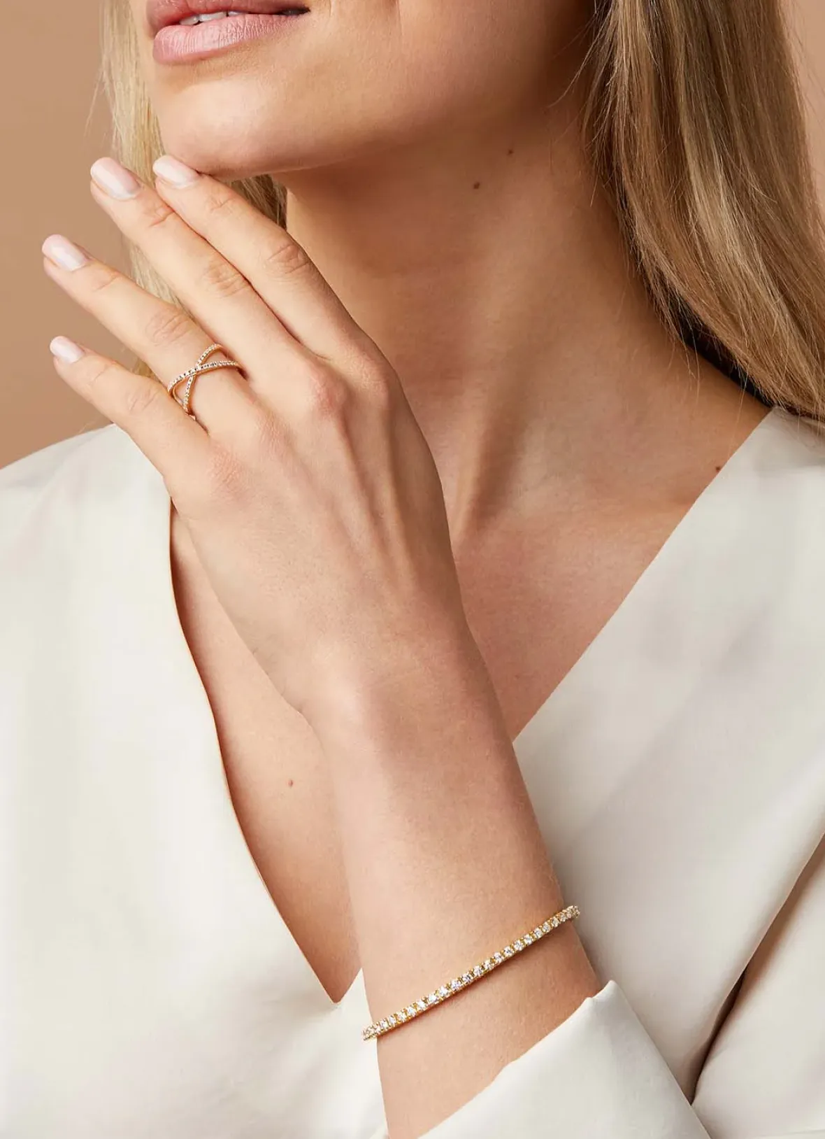 Diamond Point Geelgouden Ringen|Diamanten Ringen<Geelgouden ring, 0.25 ct diamant, Like a star