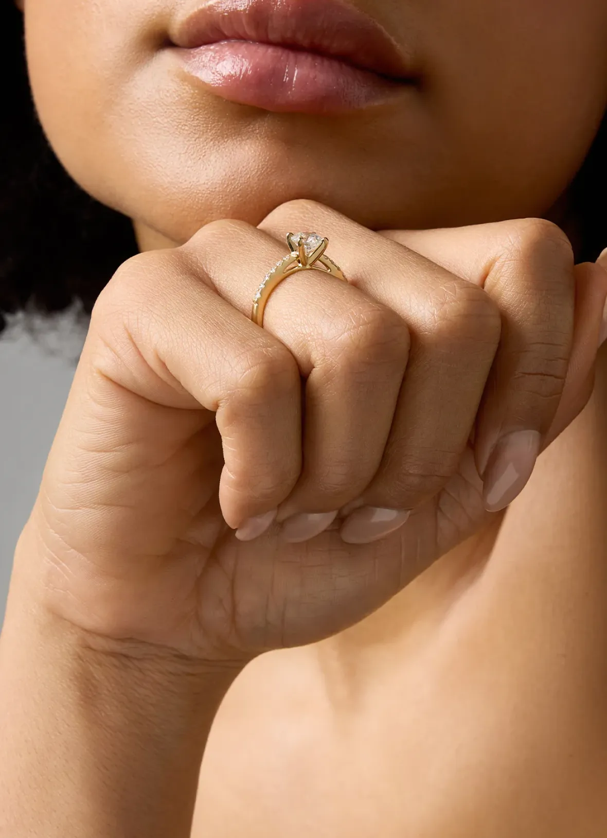 Diamond Point Geelgouden Ringen<Geelgouden ring, 1.25 ct diamant, Solitair