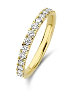 Diamond Point Geelgouden Ringen|Aanschuifringen<Geelgouden ring, 0.52 ct diamant, Wedding