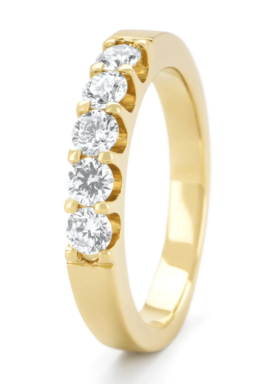 Diamond Point Geelgouden Ringen|Diamanten Ringen<Geelgouden ring, 0.55 ct diamant, Wedding