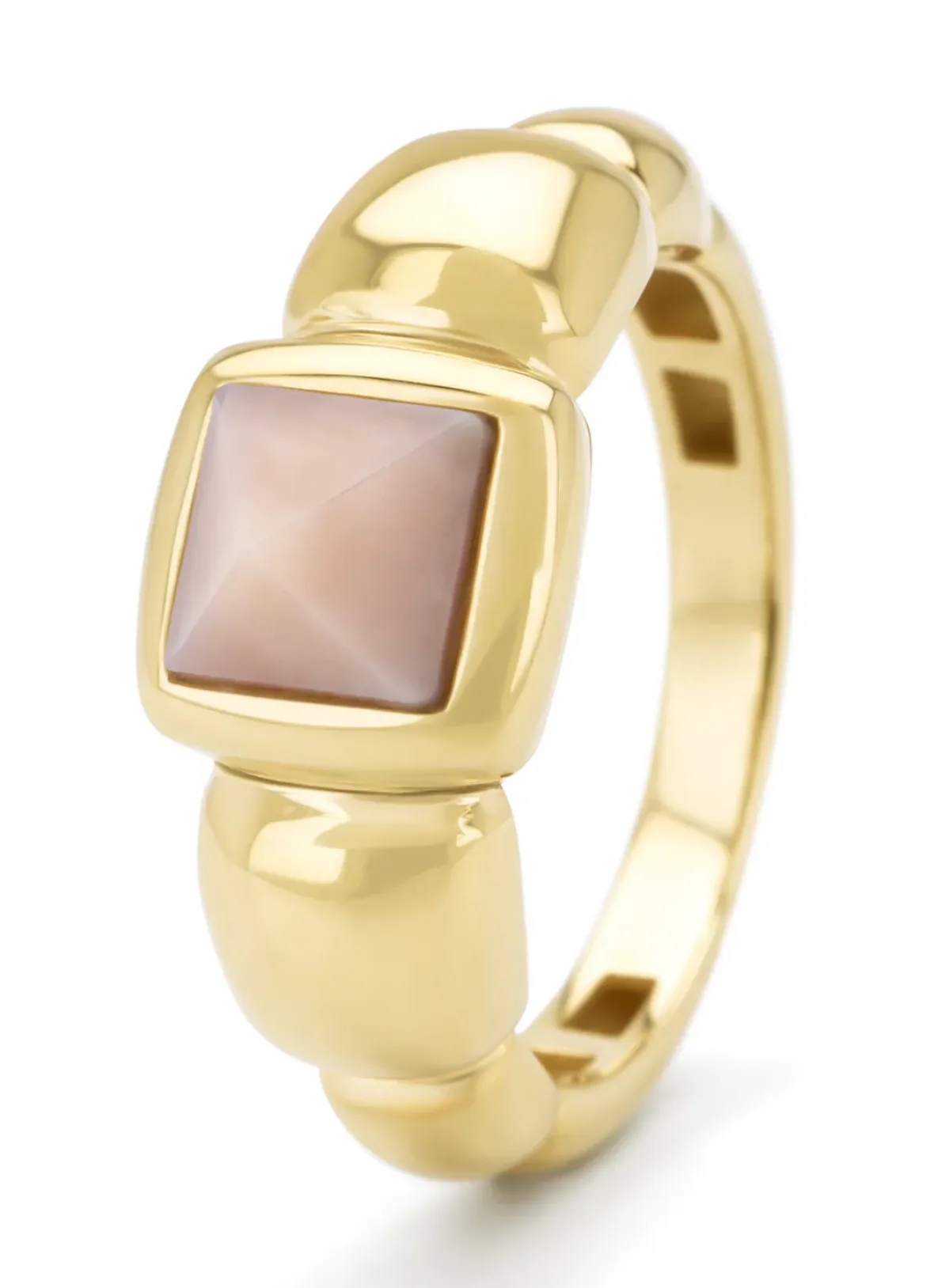 Diamond Point Geelgouden Ringen|Ringen Met Kleurstenen<Geelgouden ring, 1.00 ct opaal, Gallery