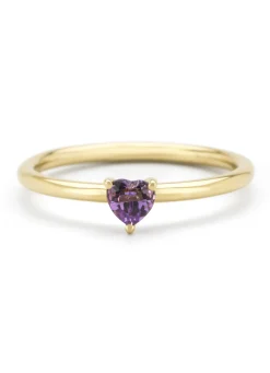 Diamond Point Ringen Met Kleurstenen|Geelgouden Ringen<Geelgouden ring, 0.21 ct paarse amethist, Joy