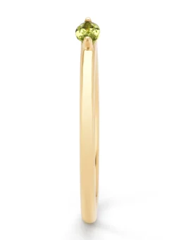 Diamond Point Geelgouden Ringen|Ringen Met Kleurstenen<Geelgouden ring, 0.17 ct peridoot, Joy