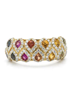 Diamond Point Geelgouden Ringen|Ringen Met Kleurstenen<Geelgouden ring, 1.10 ct saffier, Gallery
