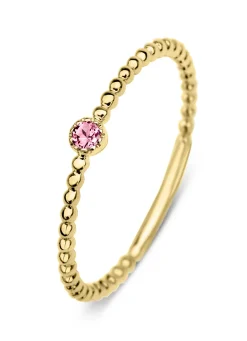 Diamond Point Geelgouden Ringen|Ringen Met Kleurstenen<Geelgouden ring, 0.04 ct toermalijn, Joy