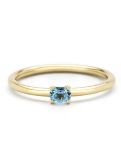Diamond Point Geelgouden Ringen|Ringen Met Kleurstenen<Geelgouden ring, 0.20 ct topaas, Joy