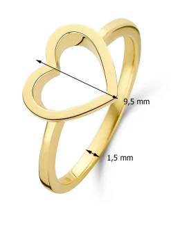 Diamond Point Geelgouden Ringen<Geelgouden ring Dreamer