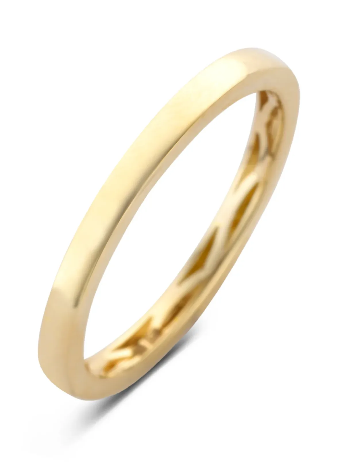 Diamond Point Geelgouden Ringen|Fijne Ringen<Geelgouden ring Ensemble