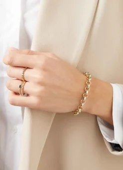 Diamond Point Geelgouden Ringen|Fijne Ringen<Geelgouden ring Ensemble