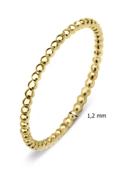 Diamond Point Geelgouden Ringen|Fijne Ringen<Geelgouden ring Joy
