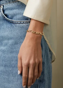 Diamond Point Geelgouden Armbanden|Schakelarmbanden<Geelgouden schakelarmband Timeless Treasures 18 cm