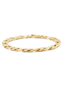 Diamond Point Geelgouden Armbanden|Schakelarmbanden<Geelgouden schakelarmband Timeless Treasures 19 cm