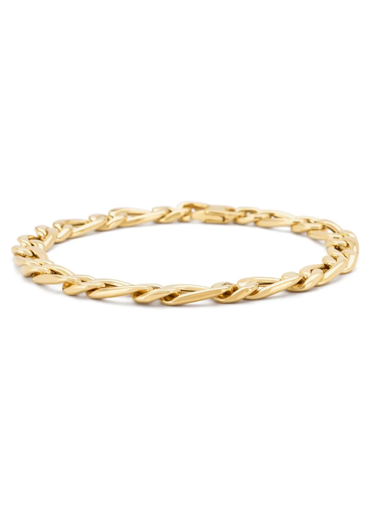 Diamond Point Geelgouden Armbanden|Schakelarmbanden<Geelgouden schakelarmband Timeless Treasures 19 cm