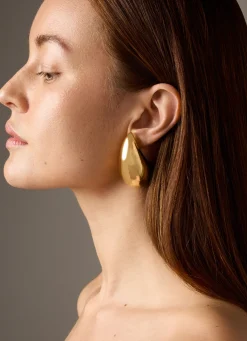 Diamond Point Geelgouden Oorsieraden|Oorstekers<Geelgouden 'Teardrop' oorsieraden Marigold