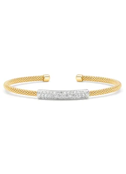 Diamond Point Bangle Armbanden<Gouden armband, 0.80 ct diamant, Caviar