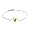 Diamond Point Diamanten Armbanden|Fijne Armbanden<Gouden armband, 0.05 ct diamant, Queen Bee
