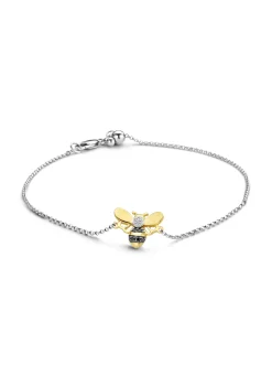 Diamond Point Diamanten Armbanden|Fijne Armbanden<Gouden armband, 0.05 ct diamant, Queen Bee