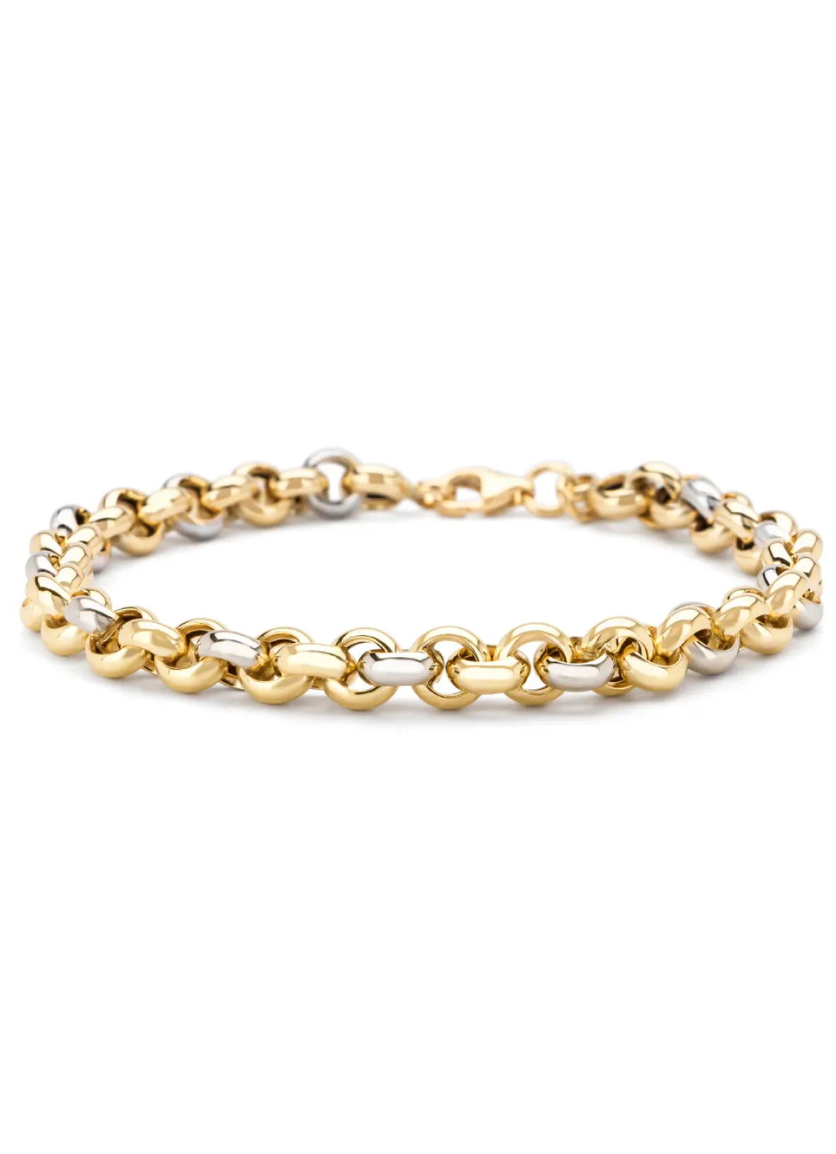 Diamond Point Schakelarmbanden<Gouden armband Timeless Treasures 19 cm