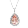 Diamond Point Colliers Met Kleurstenen|Exclusieve Colliers<Gouden collier, 12.20 ct roze morganite, Gallery