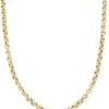 Diamond Point Schakel Colliers<Gouden collier Timeless Treasures 45 cm