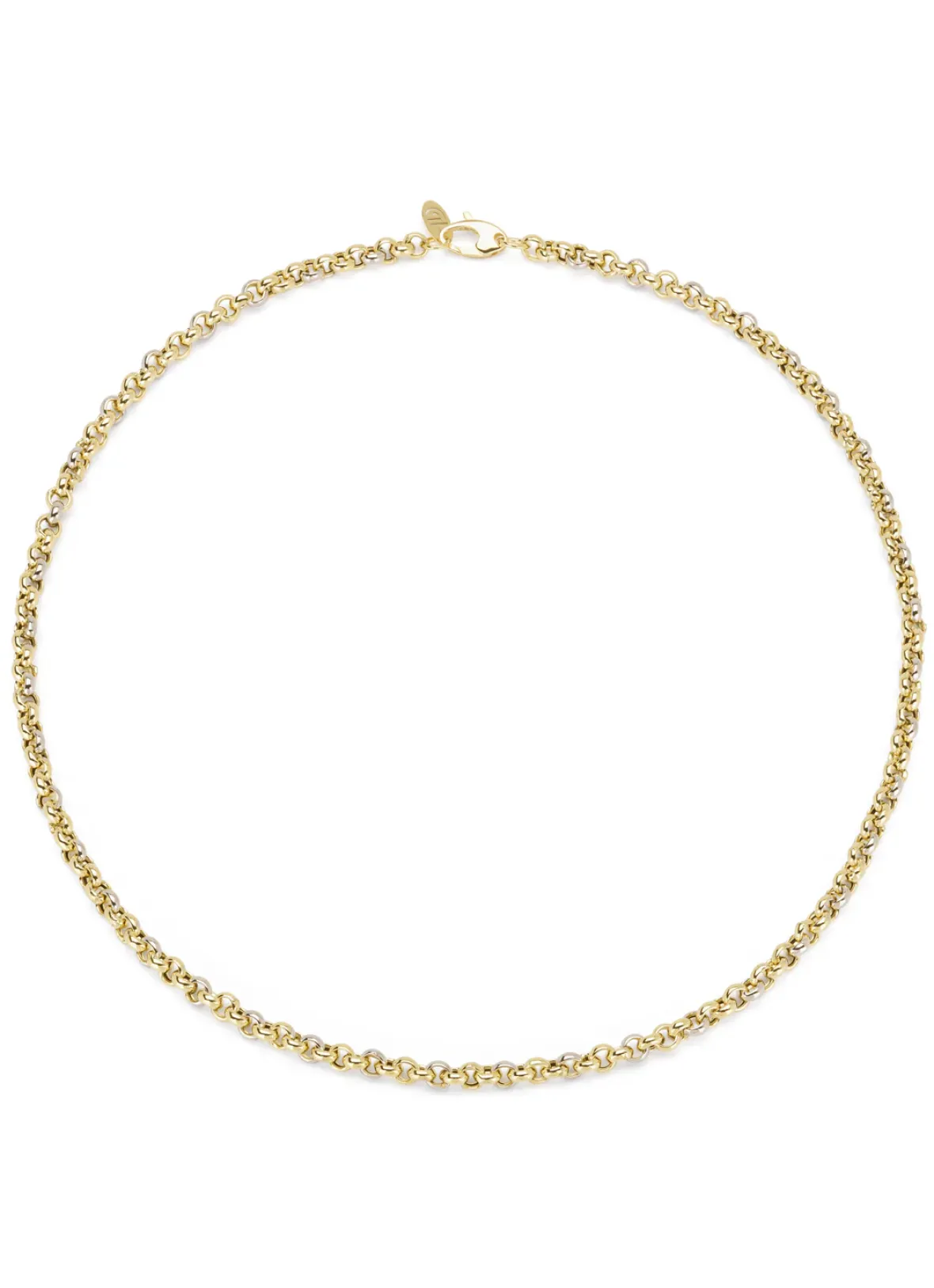 Diamond Point Schakel Colliers<Gouden collier Timeless Treasures 45 cm