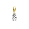 Diamond Point Solitair C|Groeibriljant Hangers<Gouden hanger, 0.08 ct diamant, Groeibriljant