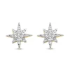 Diamond Point Diamanten Oorsieraden|Oorstekers<Gouden oorsieraden, 0.10 ct diamant, Cosmic