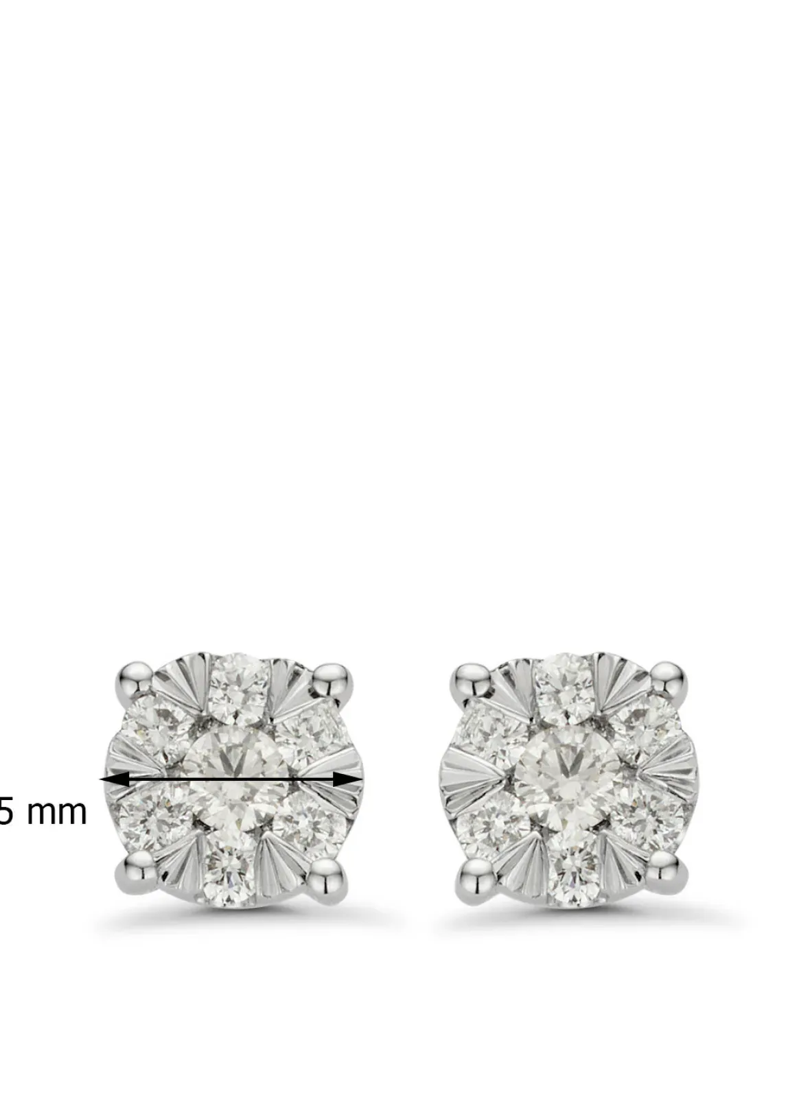 Diamond Point Diamanten Oorsieraden|Fijne Oorsieraden<Gouden oorsieraden, 0.27 ct diamant, Enchanted