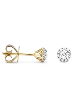 Diamond Point Diamanten Oorsieraden|Fijne Oorsieraden<Gouden oorsieraden, 0.30 ct diamant, Starlight