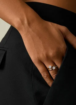 Diamond Point Diamanten Ringen|Verlovingsringen<Gouden ring, 0.29 ct diamant, Enchanted