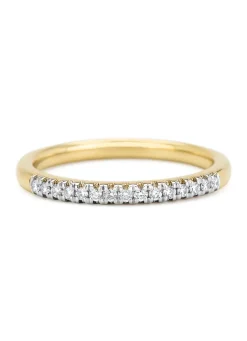 Diamond Point Diamanten Ringen|Aanschuifringen<Gouden ring, 0.14 ct diamant, Ensemble