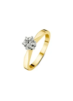Diamond Point Diamanten Ringen|Verlovingsringen<Gouden ring, 0.33 ct diamant, Solitair